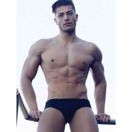 2Eros Core V10 Swim Briefs Swimwear Black (Series 2) (T5695)