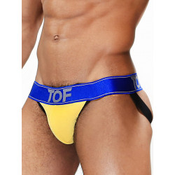 TOF Paris Carter Jockstrap Underwear Yellow/Blue (T7130)