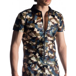 Manstore Polo Shirt.M918 T-Shirt Camouflage (T7426)