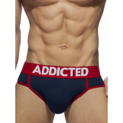 Addicted Second Skin Jockstrap Underwear Navy Blue (T7889)