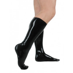 Fetisso Stockings Knee-Length Black (T3563)