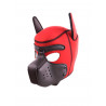 RudeRider Neoprene Puppy Hoods Red/Black (T7720)