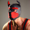 RudeRider Neoprene Puppy Hoods Red (T7273)