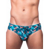 2Eros Print Swimwear Brief Monstera (T8163)