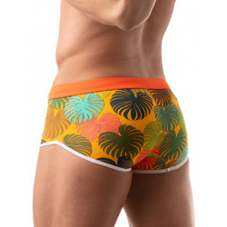 ToF Paris Floral Swim Trunk Swimwear Yellow (T8440)