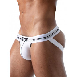 TOF French Jockstrap Underwear White (T8472)