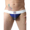 GBGB Axel Jockstrap Underwear White/Royal/Gray (T6070)