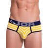 JOR Brief Travel Underwear Yellow Stripes (T6901)
