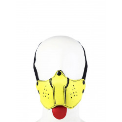 RudeRider Puppy Face Mask Neoprene Yellow (T8358)