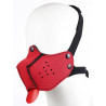Rude Rider Puppy Face Mask Neoprene Red (T8356)