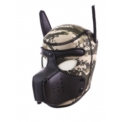 RudeRider Neoprene Puppy Hood Camo/Black (T7723)