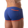 TOF Mesh Shorts Royal Blue/Orange (T8428)
