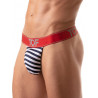 TOF Iconic Stringless Thong Sailor Navy (T8570)