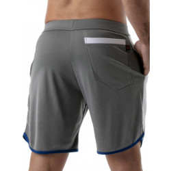 TOF Gym Shorts Long Grey (T8572)