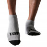 ToF Paris Low Cut Socks Grey/Black (T8580)