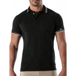 ToF Paris Patriot Polo T-Shirt Black (T8666)