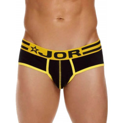 JOR Varsity Brief Underwear Black/Yellow (T8787)