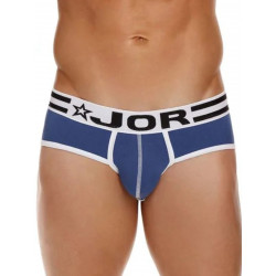 JOR Varsity Brief Underwear Blue/White (T8788)
