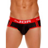 JOR Electro Jock Brief Underwear Black/Red (T8807)
