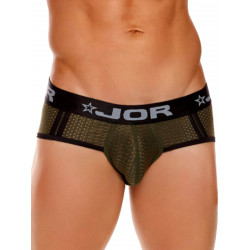 JOR Electro Jock Brief Underwear Green/Black (T8808)