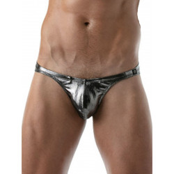 TOF Metal Mini Slip Underwear Silver (T8851)