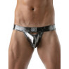 ToF Paris Metal Jockstrap Underwear Silver (T8857)