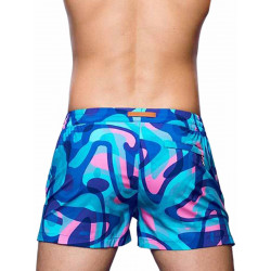 2Eros Print Swimshorts S50 Kai Blue (T8944)