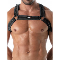 ToF Paris Neoprene Harness Black One Size (T8966)