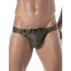 TOF Paris Splendid Mini Swim Briefs Khaki (T9092)