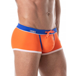 ToF Paris Holidays Swim Trunk Swimwear Orange/Royal (T9109)