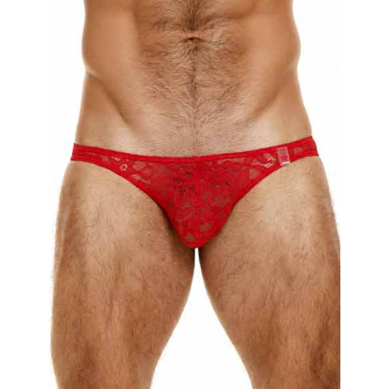 JOR Horus Lace Mini Brief Underwear Red (T9235)