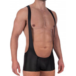 Manstore Wrestler Body M2326 Underwear Black (T9381)