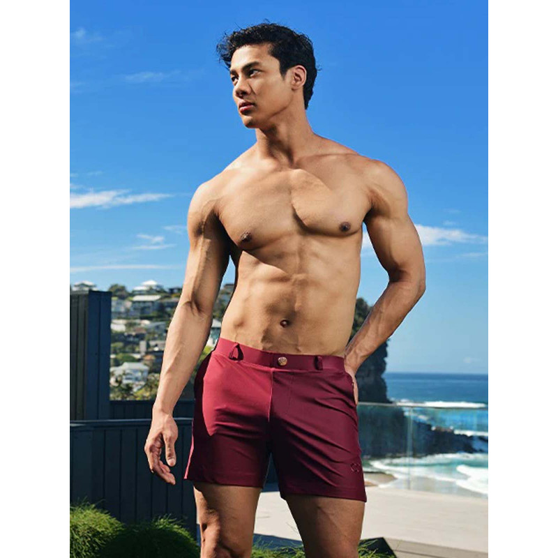 2eros Bondi Bar Beach Swim Shorts S60 Tawny Port (Series 3) (T9395)