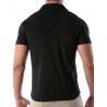 ToF Paris Pique Cotton Shirt Black (T9465)