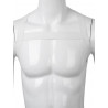Gayrado Elastic X-Shoulder Back Harness White (T7984)