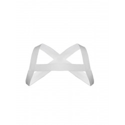 Gayrado Elastic X-Shoulder Back Harness White (T7984)