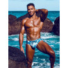 2Eros Print Swim Briefs V10 Orient Dream