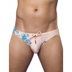 2Eros Print V20 Swim Briefs Swimwear Tahiti Peach (T9652)