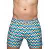 2Eros Print Bondi Shorts S60 Swimwear S60 Chevy Blue (T9658)