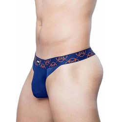 2Eros Himeros Thong Underwear Navy Blue (T9755)