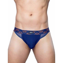 2Eros Himeros Thong Underwear Navy Blue (T9755)