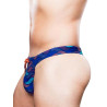 2Eros Print Swim Thongs V80 Ocean Blue (T9766)
