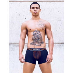 Supawear Neon Mesh Trunk Underwear - Neon Orange (T9850)