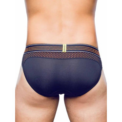 Supawear Neon Mesh Brief Underwear - Neon Orange (T9848)