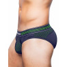 Supawear Neon Mesh Brief Underwear - Neon Green (T9849)