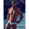 2Eros Metalux Swim Brief V30 Swimwear Silver (T9860)
