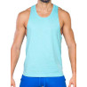 Supawear Racer Back Singlet Turquoise Blue (T9876)