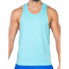 Supawear Racer Back Singlet Turquoise Blue (T9876)