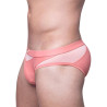 2Eros Swim Brief VB13 BLK Label Coral (T9901)