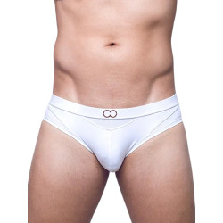 2Eros Swim Brief VB13 BLK Label White (T9900)